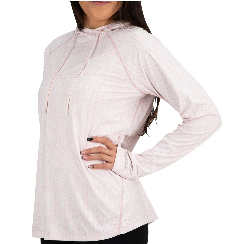 Simms Light Pink Hooded Performance Pullover - Picture 11 of 11